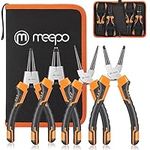 M MEEPO Snap Ring Pliers Set, Heavy