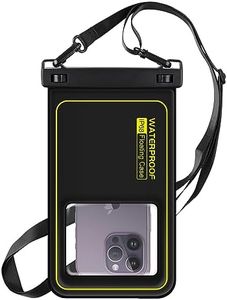 MR.LUYU Grande Funda Impermeable Móvil, IPX8 Flotante Universal Bolsa para Móvil Estanca Funda Agua Movil para iPhone 14 Pro MAX 13 Pro 12 11 Galaxy S23 Ultra S22 S21 S20 Xiaomi Huawei hasta 8''