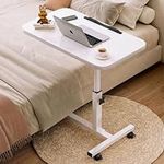 AGAILL Overbed Table with Wheels Ad