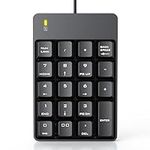 Wired Number Pad, USB Numeric Keypa