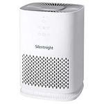 Silentnight Airmax 800 Air Purifier - Ultra Quiet Air Purifier for Home Bedroom with 3 Stage H13 HEPA Filter Removing 99.9% of Particles - 4 Speed Settings, Built In Timer and Sleep Mode