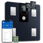 GE Smart Scale for Body Weight Fat Percentage, Digital Bathroom Weight Scales Bluetooth Body Fat Scale, Accurate Weighing Scale for Body Weight, BMI and More, 396 lbs