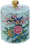 Bicuzat Enamel Ceramic Tea Caddy Te