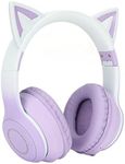 RGB Light Cat Ear Headphone, Foldab