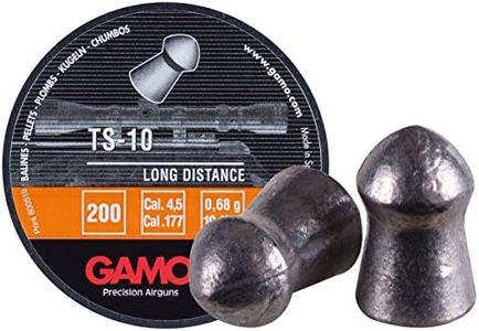 Gamo Air Gun Pellets 632174854 TS-10 Long Distance .177 Cal. Tin of 200