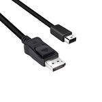 Club 3D CAC-1115 VESA Certified Mini DisplayPort to DisplayPort Bi-Directional 1.4/Hbr3 M/M Cable DP 1.4 8K 60Hz 2m- 6,56Ft