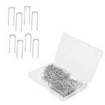 Caliko Pack of 100 Floral Craft 30mm Mossing Pins/German Pins,Florist Pins German Moss Pins for Wreath making and Floristry, Oasis and Funeral Tributes and Floral Arrangements.