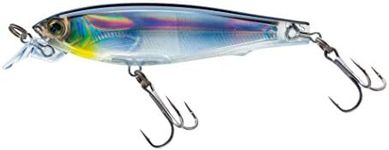 Yo-Zuri F1135 HBS 3DS Minnow Suspending Lure, 2-3/4-Inch, Holographic Black Silver