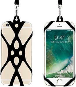 Remeel Phone Lanyard Strap with Universal Silicone Case Holder for iPhone Samsung NOKIA Motorola HUAWEI and Even Smartphone