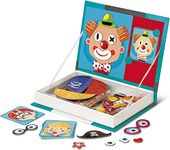 Calyrex MagnetiBook 80 pc Magnetic Crazy Face Dress Up Game for Imagination Play - Book Shaped Travel/Storage