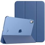 TiMOVO Case for iPad 10th Generation 2022, Slim Stand Cover for iPad 10.9 inch, Auto Wake/Sleep Smart Folio with Hard PC Translucent Back Shell Fit iPad 10 Protective Case, Abyss Blue