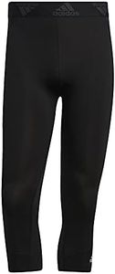 Adidas Men's Standard Techfit 3/4 Tights, Black, Medium