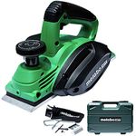Metabo HPT Handheld Planer, 3-1/4-Inch, 5.5 Amp Motor, Re-sharpenable Blades, Built-in Kickstand, Case (P20STQS)