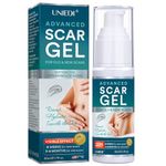 Scar Gel, Scar Cream, Advanced Scar Gel for Old and New Scars, Scar Cream for Surgical Scars, C-Section, Keloid, and Stretch Marks, 50g