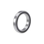 sourcing map 6806-2RS Deep Groove Ball Bearing 30x42x7mm Double Sealed Chrome Steel Bearings 1-Pack