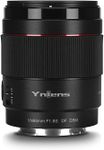 YONGNUO YN85mm F1.8S DF DSM, Full Frame Prime Lens for Sony E Mount Mirrorless Cameras Black