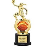 Custom Girl's Basketball Trophy for