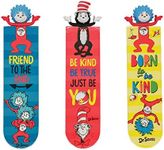 Geddes Raymond Dr Seuss 3D Bookmarks (Box of 24) - 3D Character Bookmarks with 3 Unique Designs - Fun Bookmarks for Kids and Booklovers