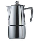 Cuisinox Milano Stainless Steel Stovetop Moka Pot Espresso Coffee Maker, 4-Cup