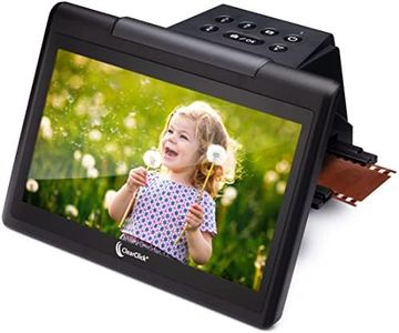 ClearClick Virtuoso 3.0 (Third Generation) 22MP Film & Slide Scanner (35mm, 110, 126) with Large 7" LCD Screen - Convert Slides and Negatives to Digital Photos