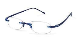 Scojo New York Gels The Original Reading Glasses - Cobalt (+2.00 Magnification Power)