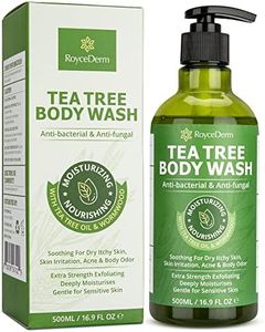 Antifungal Body Wash & Soap, Antibacterial Tinea Versicolor Body Wash, Tea Tree Back Acne, Folliculitis Body Wash, For Jock Itch, Athletes Foot, Body Odor, Ringworm