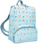 Controller Gear Animal Crossing - Small Backpack Mini Bookbag Travel Bag for Nintendo Switch Console & Accessories - Outdoor Pattern