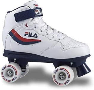 Fila Ace Rollers Quad Adulte Unisexe, Blanc/Bleu, 37