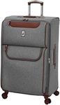 LONDON FOG Westminster Expandable Spinner Grey, 20" Carry On, Grey, 20" Carry On, London Fog Westminster 20" Expandable Spinner Carry on Grey