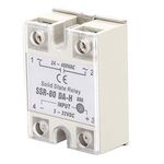 Industrial Solid State Relay DC-AC SSR with Non-Contact Switch Bolted SSR-80A-DA-H 24-480VAC