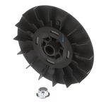WH03X32217 1/2 Hp Motor Pulley & Nut Compatible With GE Washing Machines - Budora - WH49X25377, WH07X24182