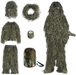 Slendor 6 in 1 Ghillie Suit, 3D Cam