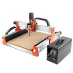 FoxAlien CNC Router Machine XE-PRO with Ball Screws, 400W Spindle 3-Axis Engraving Milling Machine for Wood Aluminum Cutting Upgradable to Linear Rails