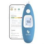 Kinsa Smart Thermometer for Fever - Digital Medical Baby, Kid and Adult Termometro - Accurate, Fast, FDA-Cleared Thermometer for Oral, Armpit or Rectal Reading - QuickCare