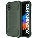 BELTRON Galaxy XCover6 Pro Heavy Duty Case, Industrial Strength Armor Case with Reinforced Technology for Samsung Galaxy XCover 6 Pro 2022 SM-G736 (AT&T FirstNet Verizon) - Green