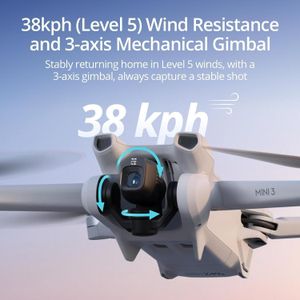DJI Mini 3 4K Camera Drone – Ultra-Light Foldable Quadcopter