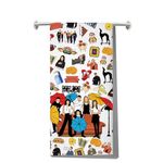 LEVLO Friend TV Show Kitchen Towel Rachel &Ross &Phoebe &Joey &Monica &Chandler Fans Gift Central Park Friend Character Tea Towel Friend TV Housewarming Gift (How You Do Towel)