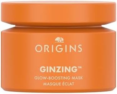 Origins GinZing Glow-Boosting Face Mask | Visibly Brightens Skin Now & Over Time | With Vitamin C & Caffeine from Coffee Beans, 2.5 Fl Oz