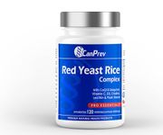 CanPrev - Red Yeast Rice Complex, 120 Capsules, Support Cardiovascular Health with Antioxidant Rich Supplement,