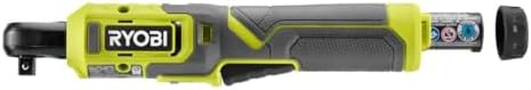 RYOBI USB Lithium 3/8 in. Ratchet Kit with 2.0 Ah Battery and USB Charging Cable