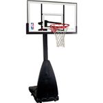 Spalding NBA Portable Basketball System - 54" Glass Backboard