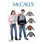 Mccall's Patterns 7619 CCE,Child/Girl's/Boys Jackets,Sizes 3-6, Tissue, Multi/Colour, 17 x 0.5 x 0.07 cm