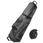 SWIFTEE Premium Golf Travel Bag with Hard Case Swiftee Branded Top & TSA Lock – 1680D Oxford Fabric, Oversized Wheels, Lightweight Airline Carrier for Maximum Club Protection (Grey)