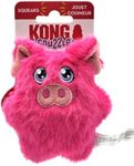 KONG Snuzzles Kiddos Mini Plush Squeaker Dog Toy Extra Small (Pig)