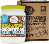 462g Extra Virgin Organic Coconut Oil, Amazon Exclusive Lucy Bee Coconut Oil, Fair Trade