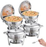 VEVOR Chafing Dish Buffet Set, 6 Qt