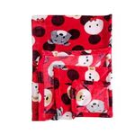 Bumtum Super Soft New Born Baby Blanket | Wrapper Sheet for Baby Boys & Baby Girls | Teddy Pattern Lightweight | Super Comfortable (100cm x 75cm, Red)