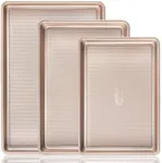 HONGBAKE Baking Sheet Pan Set of 3,