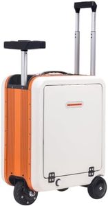 GHSY 20" Ride-On Smart Luggage, Electric Carry-On Suitcase with Removable Battery, 13km Range, 150kg Load, 200W Motor for Adults & Teens (Airline Compliant)