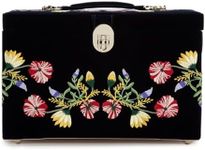 WOLF Zoe Large Jewelry Box, Indigo 